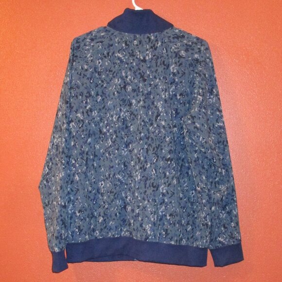 Athleta Woman X Large Blue Dark Blue Full Zip Pockets Jacket - Picture 5 of 8